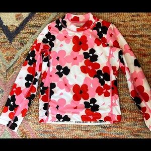 Girls coolibar long sleeve rash guard small